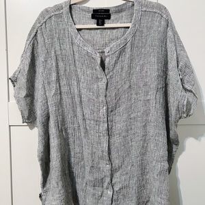 Tahari Linen shirt